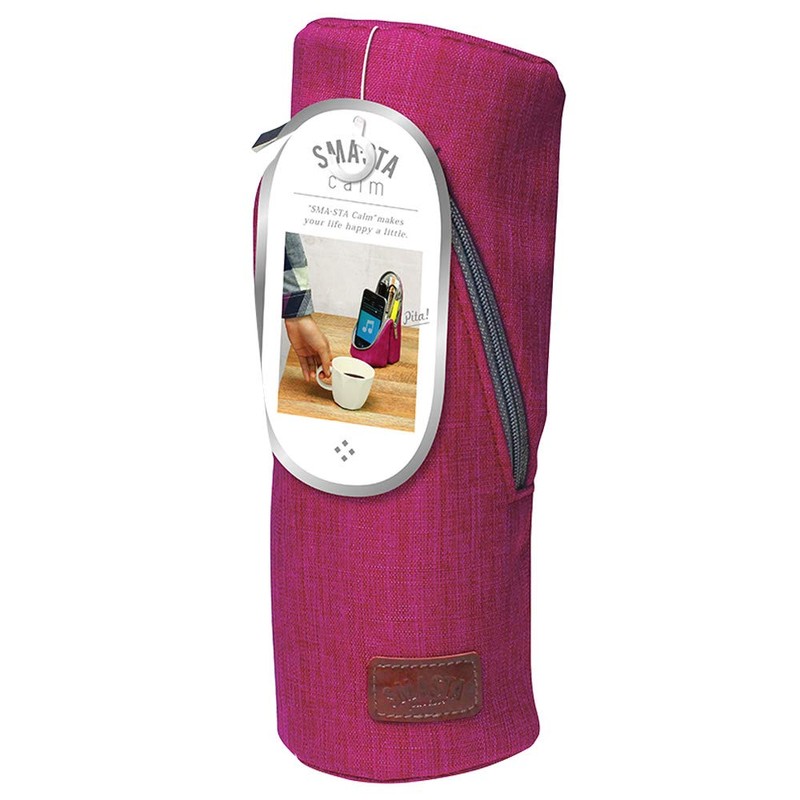 Sonic FD-1607-P - Estuche para bolígrafo con soporte, color rosa