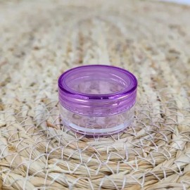 5g 투명 플라스틱 뚜껑 공병(퍼플) 5g Transparent Plastic Cap Bottle (Purple)