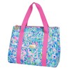 Lilly Pulitzer Cute Lunch Bag for Women, Large Capacity Insulated
