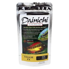 Dainichi CICHLID - Veggie FX Sinking (8.8 oz) Bag - Baby Pellet