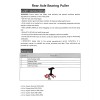 DPTOOL Rear Axle Bearing Puller W/ Tone Ring Tool for