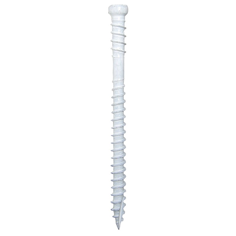 GRK Fasteners 96065 White FIN/Trim #8 x 2-1/2" Screws 100CT