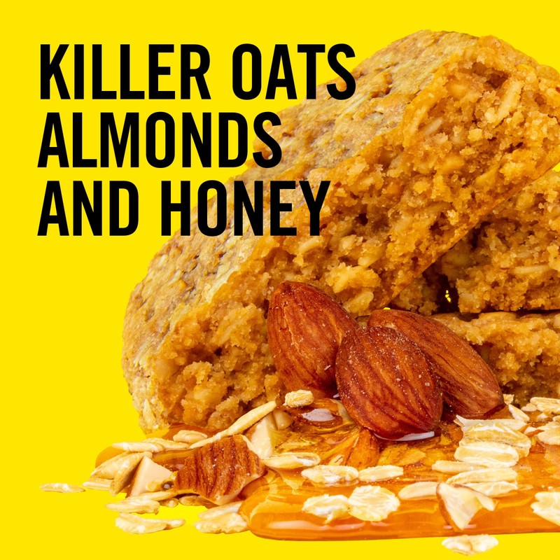 Dave's Killer Bread Oat-Rageous Honey Almond Organic Snack Bars, 4