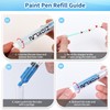 ZIOKLAI Refillable Touch Up Paint Pen Set 3 Paint Touch