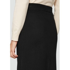 s.Oliver Women's Knitted Skirt, Grey/Black 9999