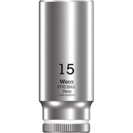 8790 HMA Deep Sockets (1/4"-6-Point) 1/4" SW 15 White