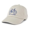 Life is Good Antidepressant Bike Chill Cap Bone, Bone, One