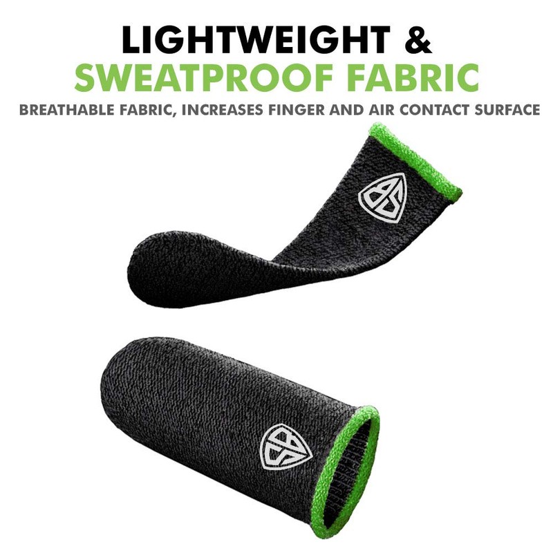 SpinBot Thumb & Finger Sleeve for Mobile Game (4 Pieces),