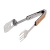 Captain Stag UG-3287 BBQ Cooking BBQ Multi Tool 4 [Tongs/Fork/Turner/Bottle