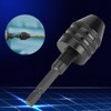 Walfront 0.8-8mm Chuck Adapter with Hex Shank, Electric Keyless Drill
