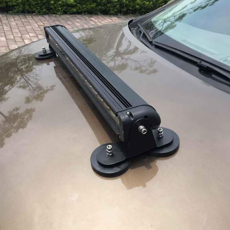 Laroal 88mm Magnet Mounting Brackets For The Hood Or Roof