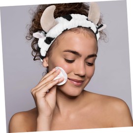 PACKOVE 2pcs Cartoon Animal Headbands for Girls Bow Headbands for Spa Use Hair Band for Face Cleaning