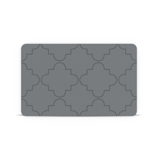 ArtyCozy Large Stone Bath Mat 23.6" × 15.7", Super Absorbent