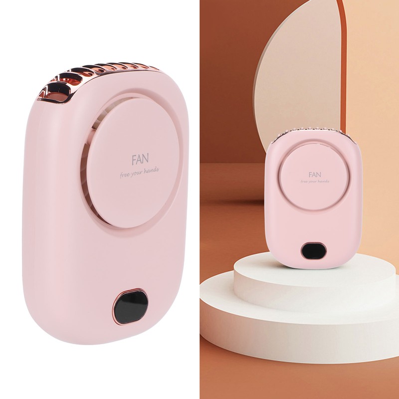 Mini Electric Fan Portable USB Charging Neck Hanging Bladeless Fan
