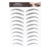 6D Eyebrow Tattoo Sticker, Eyebrow Shaping Stencils, Semi-Permanent, Hair-Like, Waterproof