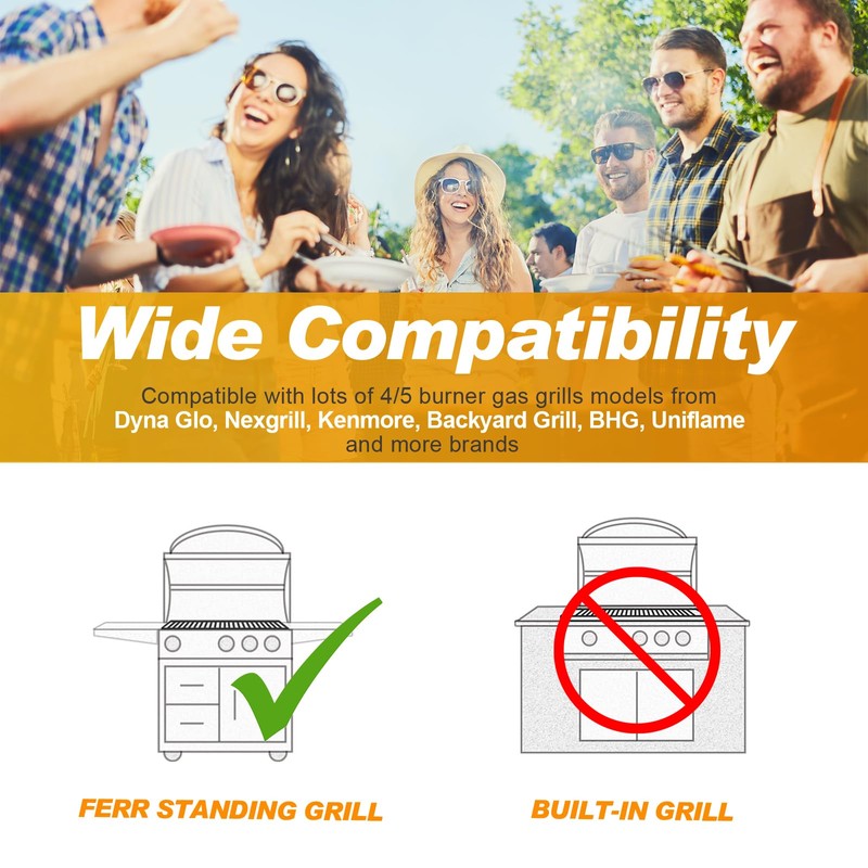 Replacement Grease Tray with Catch Pan for Dyna Glo Grill