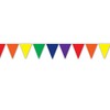 Beistle Rainbow Pennant Banner
