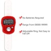 ROYAL WIND Finger Counter -6-Pack Case-Islamic Tasbih Bead- 5 Digital