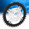 38T 104 BCD Electric Bike Chainring and Adapter Aluminum Alloy