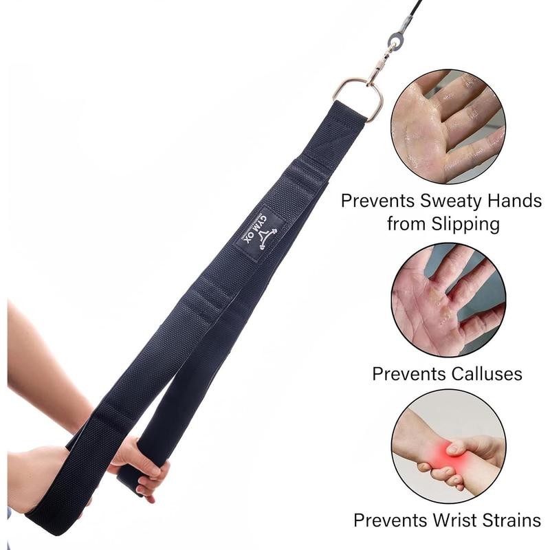 Long Tricep Rope Cable Attachment Tricep Pull Down Attachment Gym