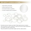 560 Pieces Automotive Drain Plug Gaskets, Oil Crush Washers, Kindroufly