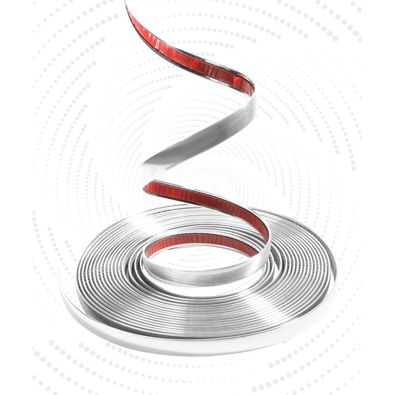 UBOG 25FT Chrome Trim,Chrome Trim Molding,Car Accessories Chromes Strips for
