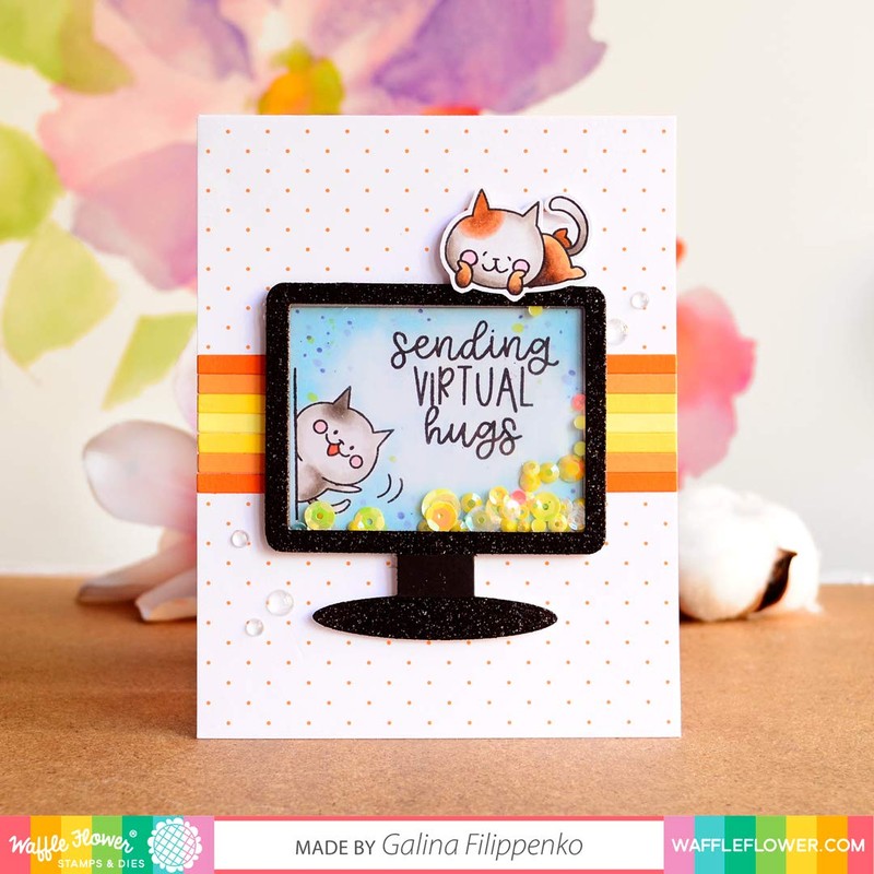Waffle Flower Crafts Clear Stamps 4in x 6in - Safe