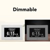Digital Day Clock, 7in Auto Dimmable, 8 Languages, Unabbreviated Week