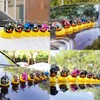 wonuu Pato de goma de juguete para coche, adornos de