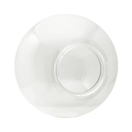 KastLite 10" Clear Acrylic Lamp Post Globe | Smooth Textured with 4-5/8" Twist Lock Neck | Manufactured in the USA