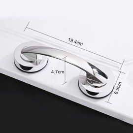 COOLBOTANG Suction Cup Door Handle, Handrail, Suction Cup Handle, Strong Suction Cup Door Handle, Bathroom Handrail, Suction Cup Handrail, Suction Cup Handle, Auxiliary Handle, No Construction Required, Easy Removal, Nursing Bath Handrail, Bath, Door Kno