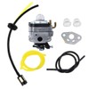 HQparts Carburetor for Troy-Bilt TB4BP TBP6160 TB4BPEC Backpack Blower Carb