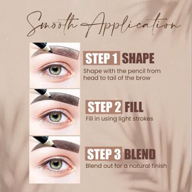 Vivien Kondor Intense Black Eyeliners Waterline Kohl Eyeliner Kajal Eye Pencil inner eyelids eye Makeup (Eye Brow Pencil)