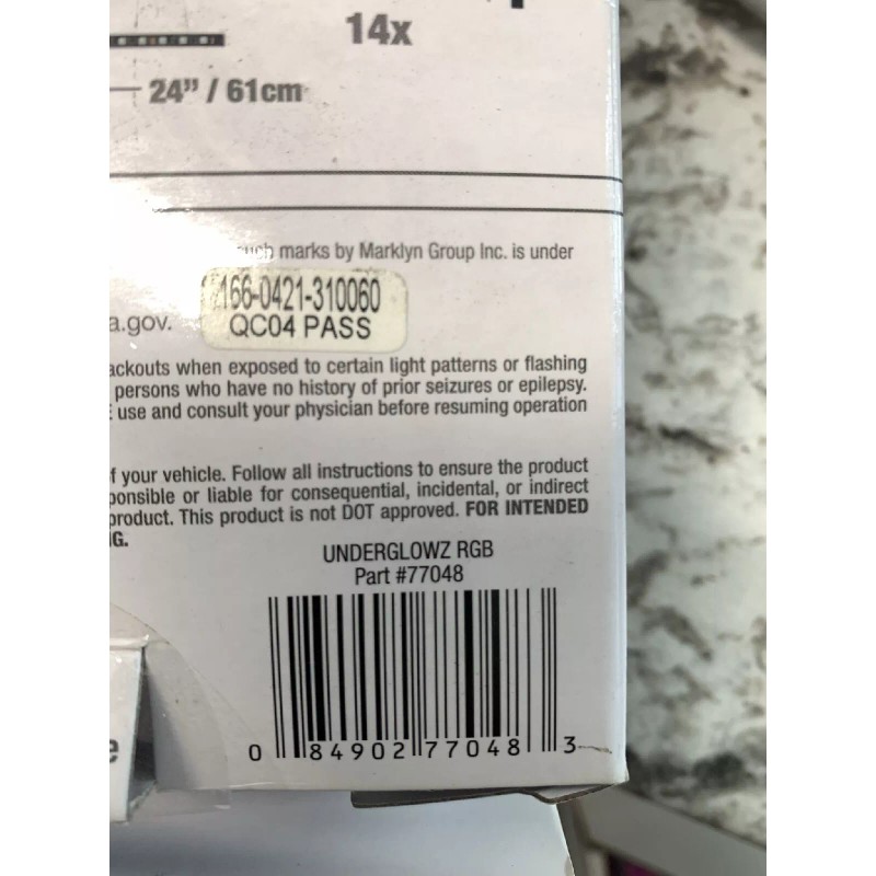 Alpena 77048 UnderGlowz RGB LED Smart Light Strip Kit, 136",