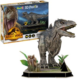 Revell 00240 Jurassic World Park World as a 3D Puzzle, Craft Fun for a Whole Family, Colour G