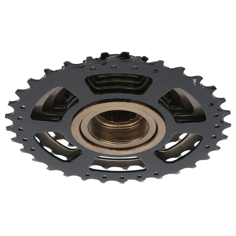 Keenso Bicycle Freewheel Cassette, 8 Speed Thread Freewheel 13-32T Mountain