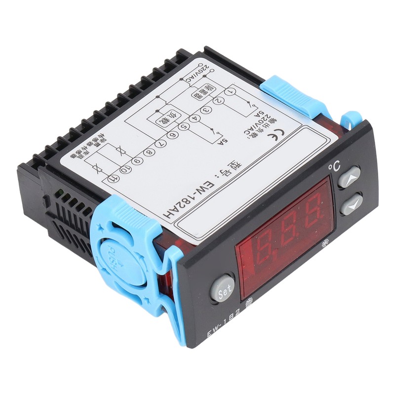 Digital Temperature Controller Dual Sense Line Temperature Defrost Sensor Thermostat