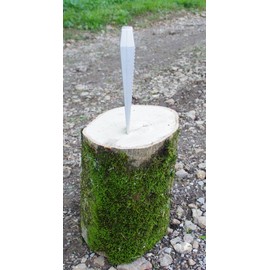 Muller Aluminum Straight Splitting, Felling Wedge - Regular Grade - 800G (1.80 Pound) - 0320,01 - Made in Austria