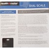 Health O Meter Dial Scale, Black