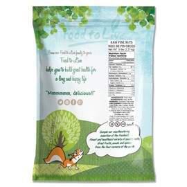 Pine Nuts, 5 Pounds – Non-GMO Verified, Whole Raw Pignolias (Pinion), Unsalted, Vegan, Kosher, Bulk. Rich in Vitamin E, Protein. Hearty Healthy Snack. Great for Pesto, Salads, Homemade Desserts.