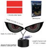 2Pcs Car Devil Eye Lights,Car Windscreen and Rear Window LED
