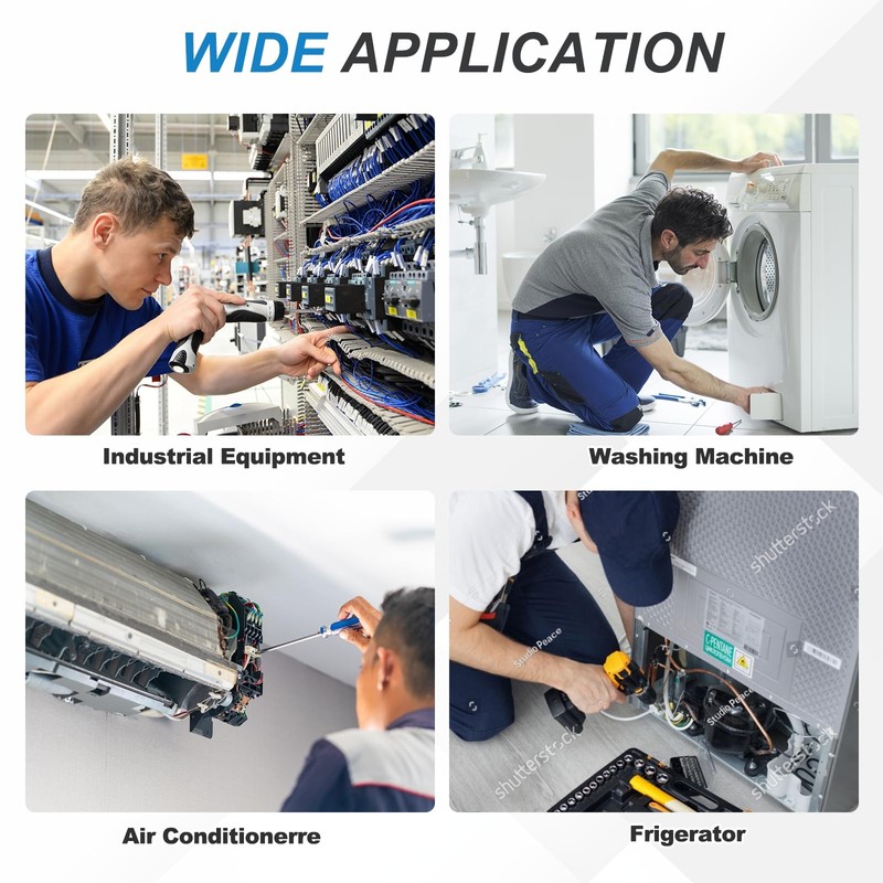 sourcing map CD60 Capacitor 130-156 UF/Mfd, 250 VAC CD60 Run