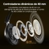 Audífonos Inalámbricos Qcy H3pro 50db Anc Gamer Diadema Lp Color