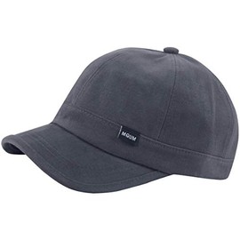 RaOn B428 New Unisex Soft MQUM Short Bill Design Cute Ball Cap Baseball Hat Truckers (Gray)