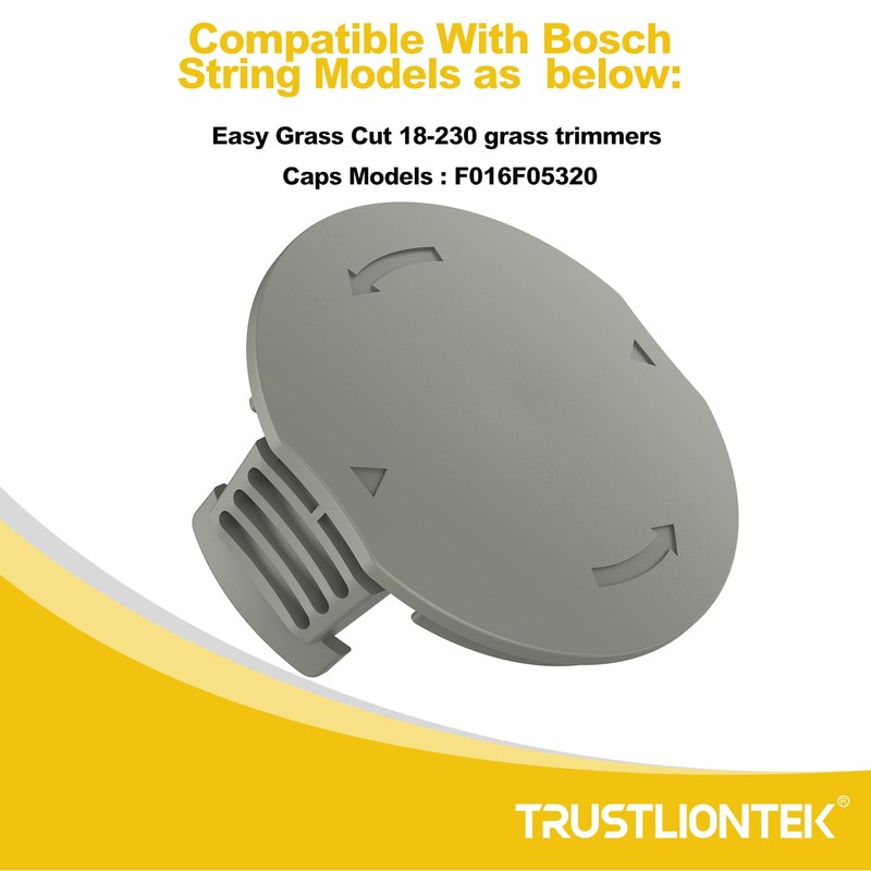 TRUSTLIONTEK Trimmer Cover, Compatible with Bosch Easy Grass Cut 18-230