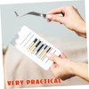 Baluue False Eyelash Auxiliary Tweezers False Eyelash Remover Tool Stainless