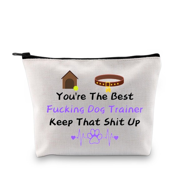 JYTAPP Dog Trainer Makeup Bag Dog Walker Gifts Trainer Travel