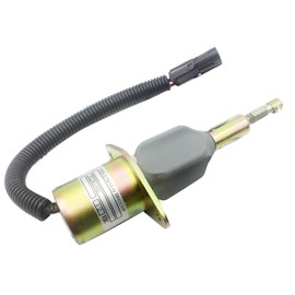 SINOCMP 3928160 Válvula de cierre SA-4293-12 Solenoide de apagado de combustible 12 V para piezas de motor Cummins
