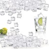 30 Square ice Cubes,15 Artificial Fruit Lemon Slices, Suitable for