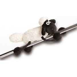 MagNICI Shaun the Sheep 12 cm White - Sustainable Cuddly Toy with Magnet - Magnetic Toy for Fridge, Blackboard, Metal & Much More